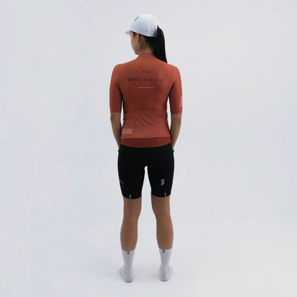 Camisa de ciclismo fem Safetti Latitude Brick