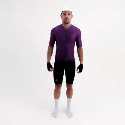 Camisa de ciclismo masc Safetti Latitude Blueberry
