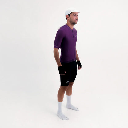 Camisa de ciclismo masc Safetti Latitude Blueberry