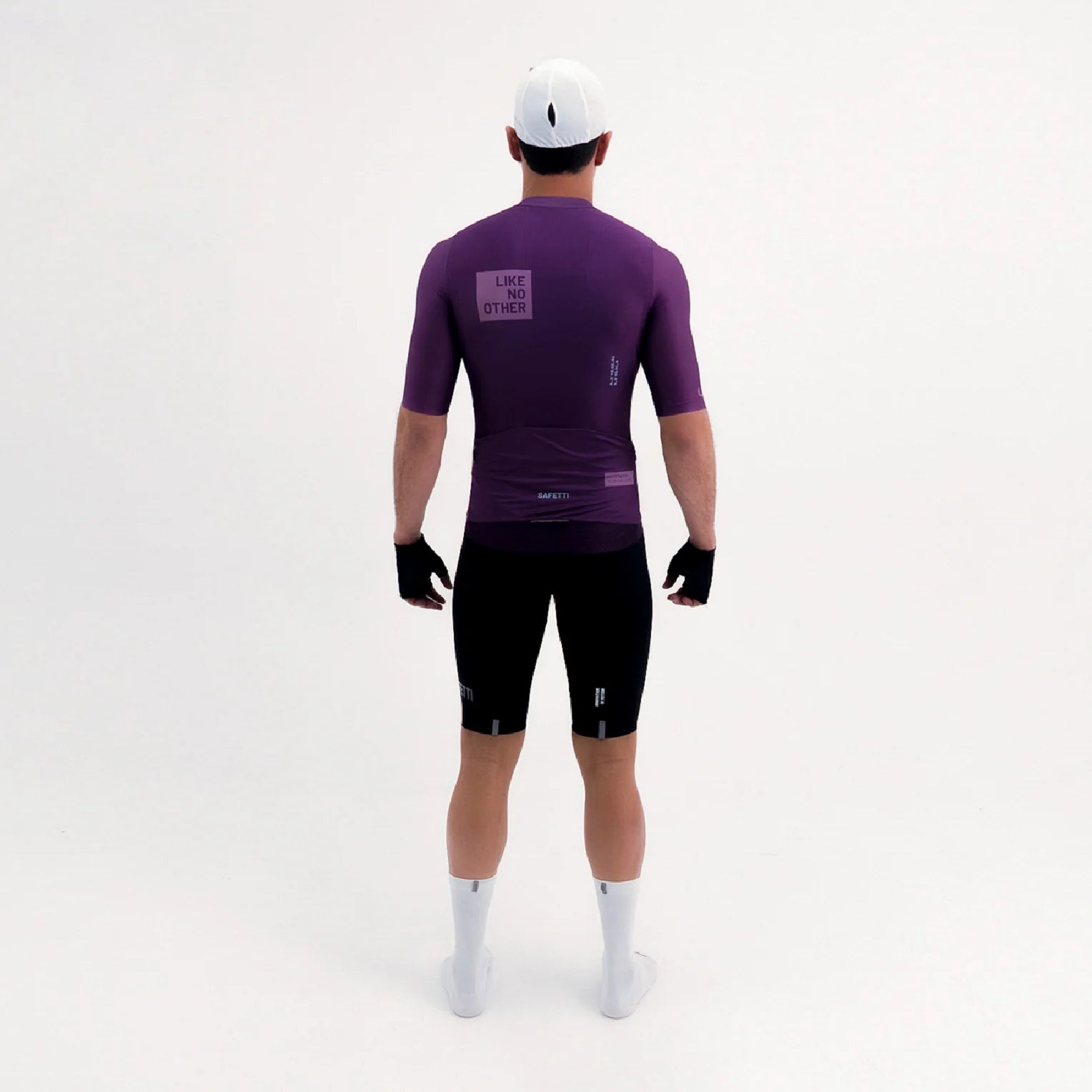 Camisa de ciclismo masc Safetti Latitude Blueberry