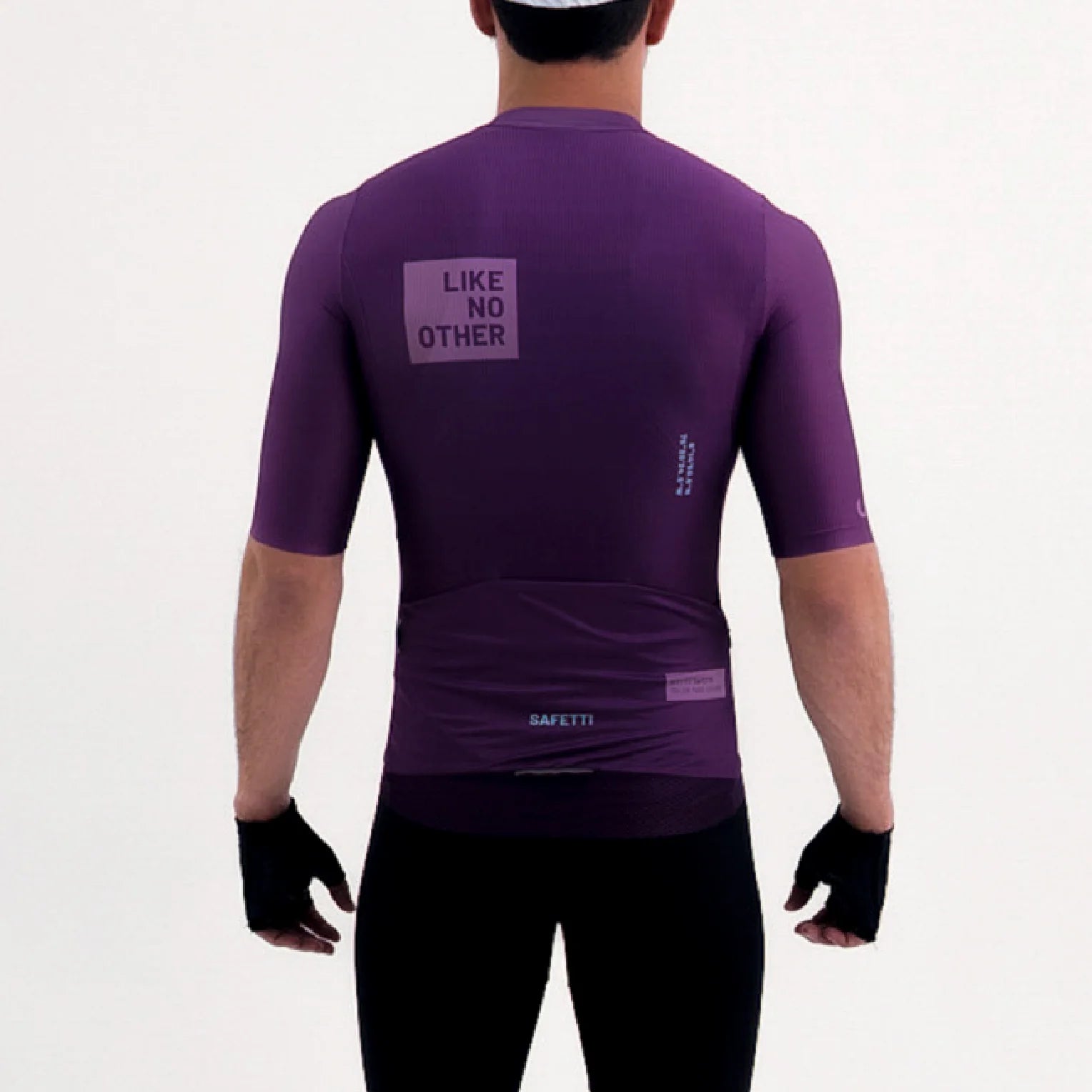 Camisa de ciclismo masc Safetti Latitude Blueberry