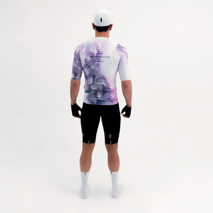 Camisa de ciclismo masc Safetti Latitude Distortion