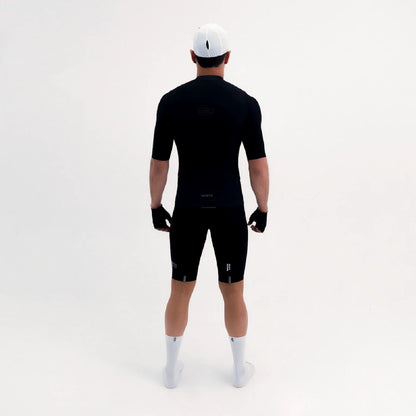 Camisa de ciclismo masc Safetti Latitude Nero