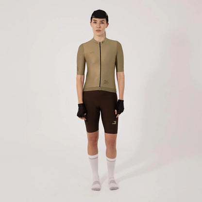 Camisa de ciclismo fem Safetti Essential Gold