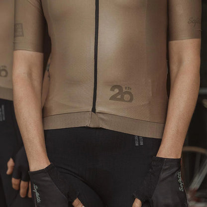 Camisa de ciclismo fem Safetti Essential Gold