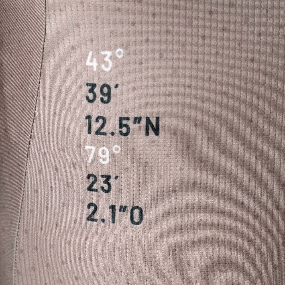Camisa de ciclismo ML fem Safetti Semplicitá Avelã
