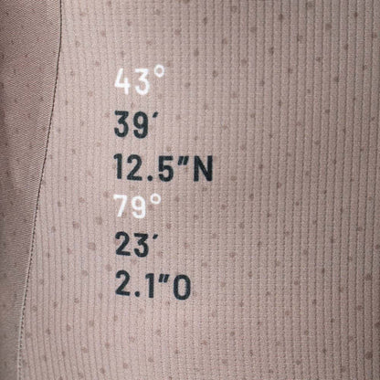 Camisa de ciclismo ML fem Safetti Semplicitá Avelã