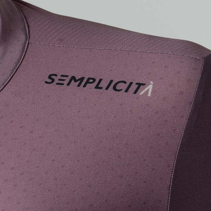 Camisa de ciclismo ML masc Safetti Semplicitá Berrymilk