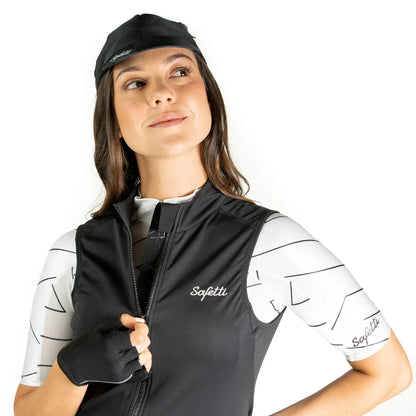 Colete fem Safetti Alpes Preto