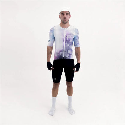 Camisa de ciclismo masc Safetti Latitude Distortion