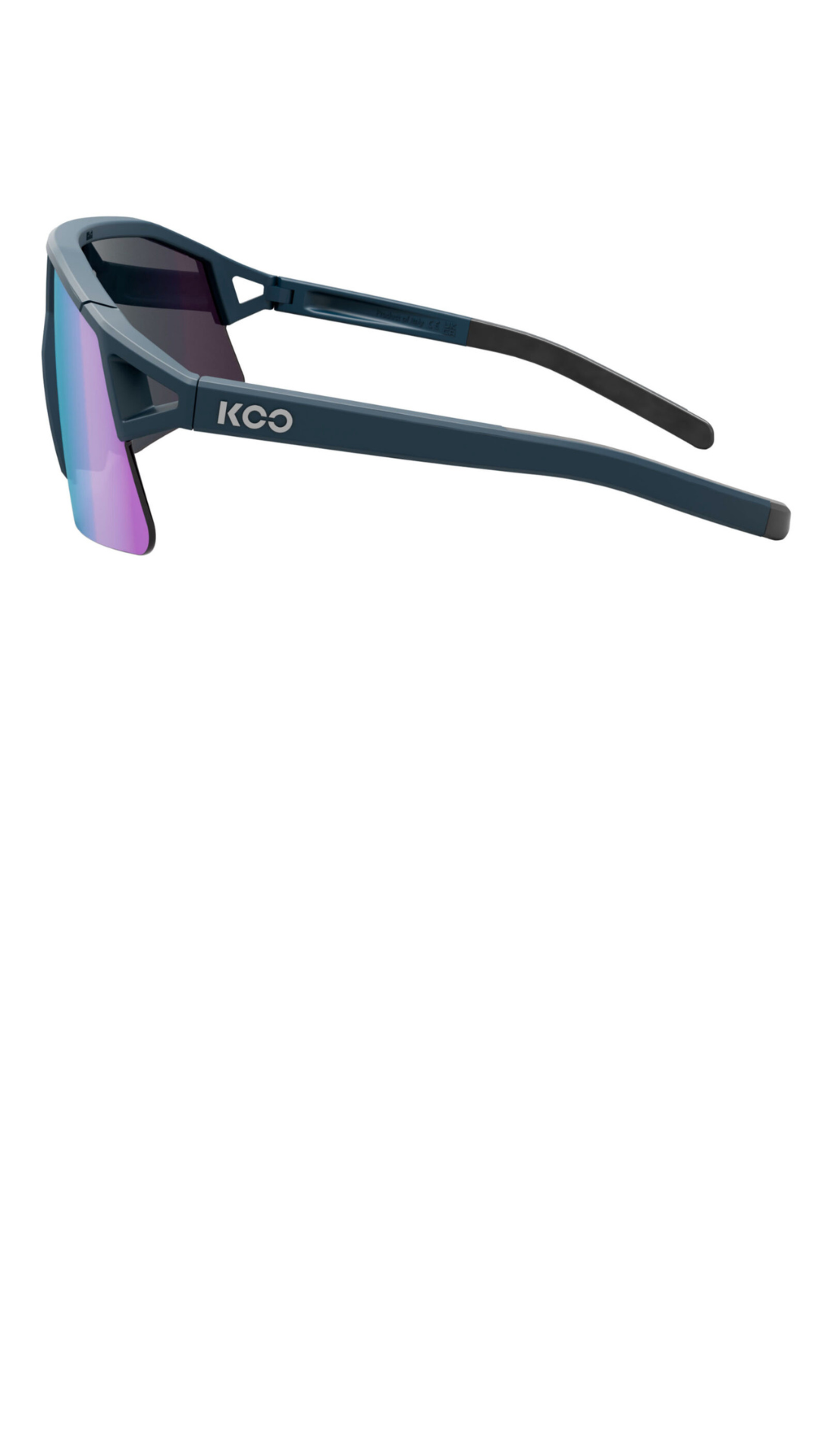 Óculos Koo Hype - Dark Blue Matt / Turquoise