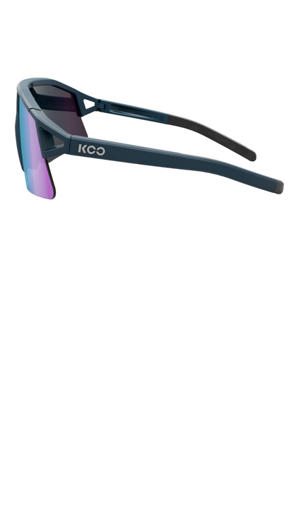 Óculos Koo Hype - Dark Blue Matt / Turquoise