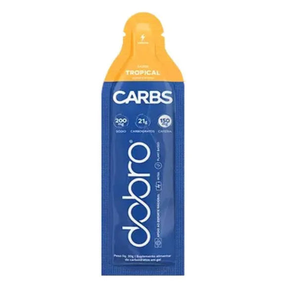 Dobro Carbs Gel - Tropical com Cafeína