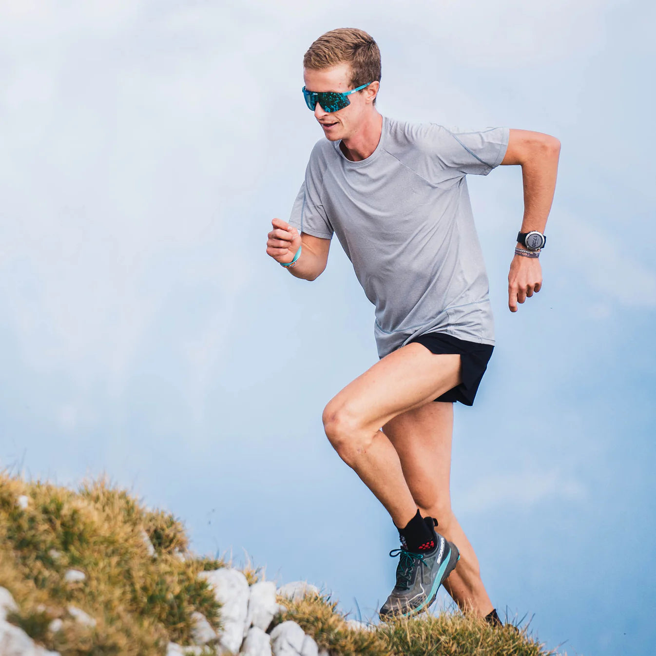 Óculos Koo Nova - Acqua Matt / Turquoise Mirror