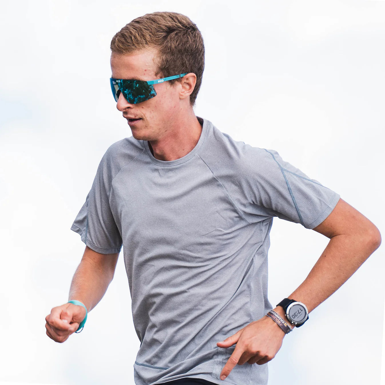 Óculos Koo Nova - Acqua Matt / Turquoise Mirror