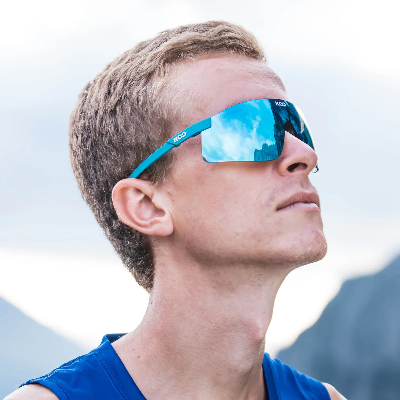 Óculos Koo Nova - Acqua Matt / Turquoise Mirror