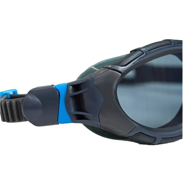Óculos de Natação Zoggs Predator Flex Lente Fumê - Preto e Azul