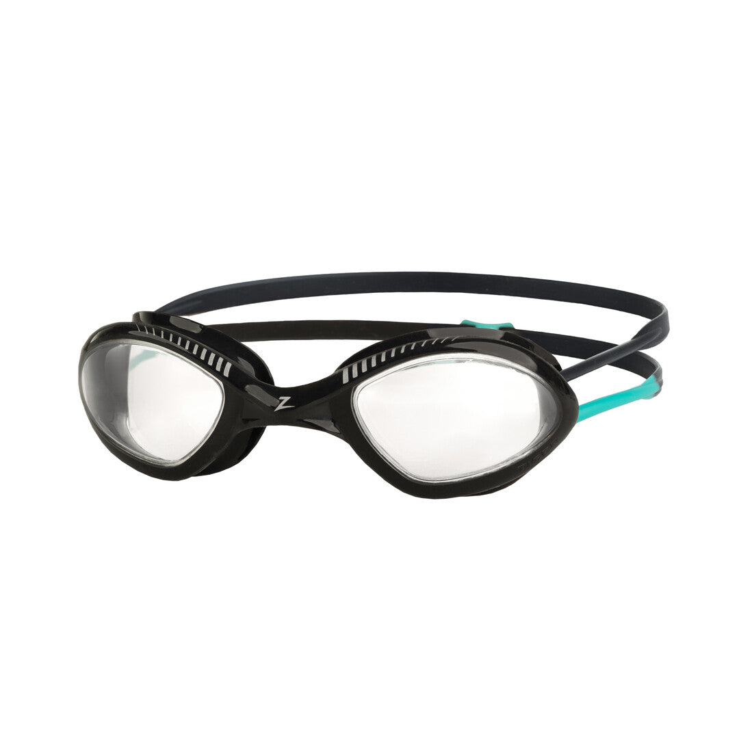 Óculos de Natação Zoggs Tiger Lente Transparente - Preto