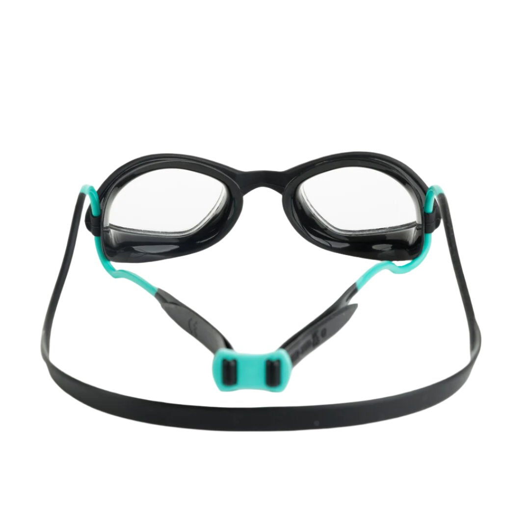 Óculos de Natação Zoggs Tiger Lente Transparente - Preto