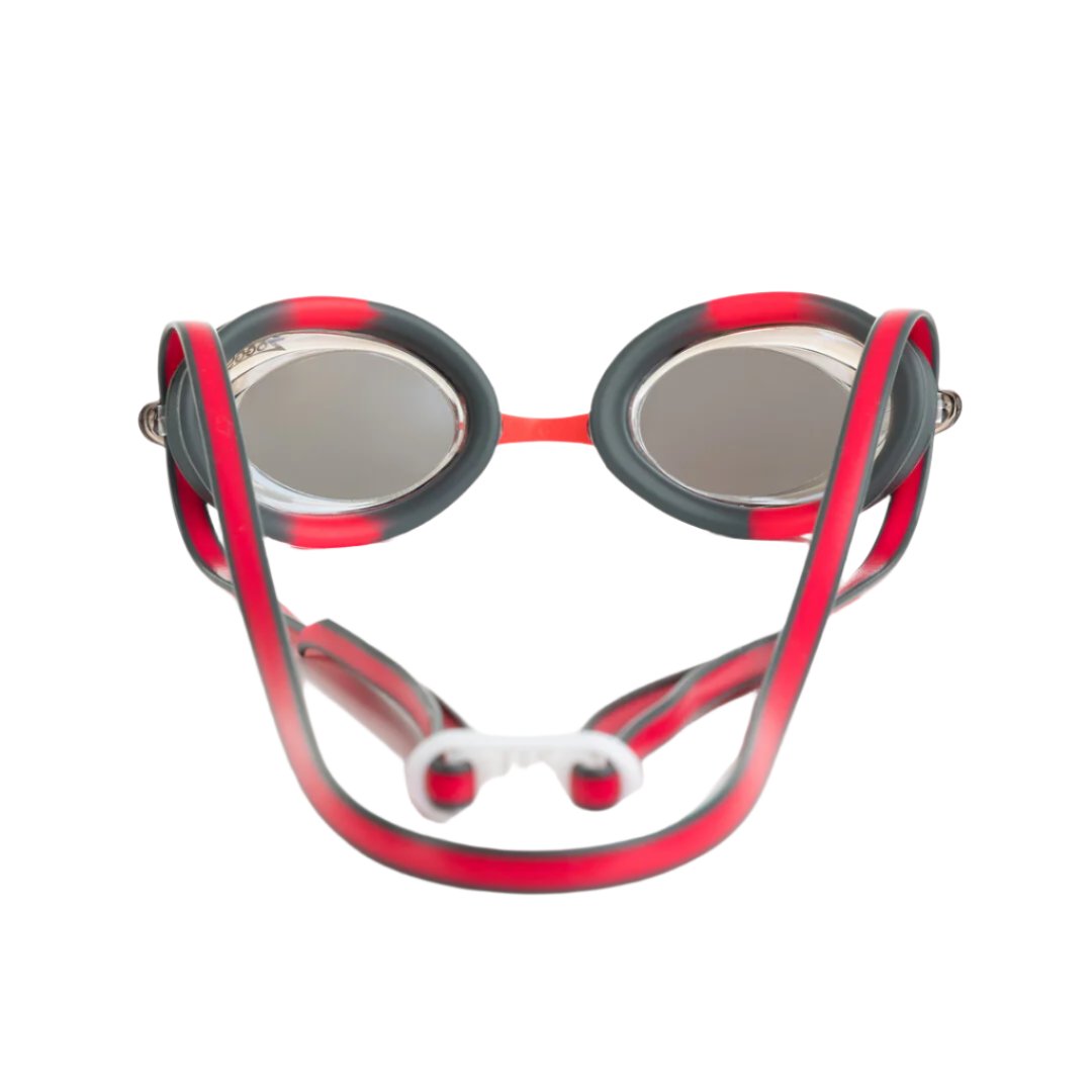 Óculos de Natação Zoggs Racer Lente Titanium - Vermelho