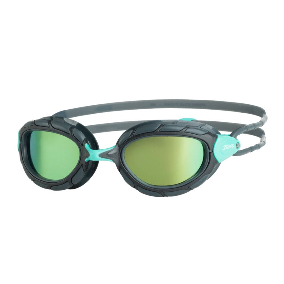 Óculos de Natação Zoggs Predator Lente Reactor - Turquoise e Cinza