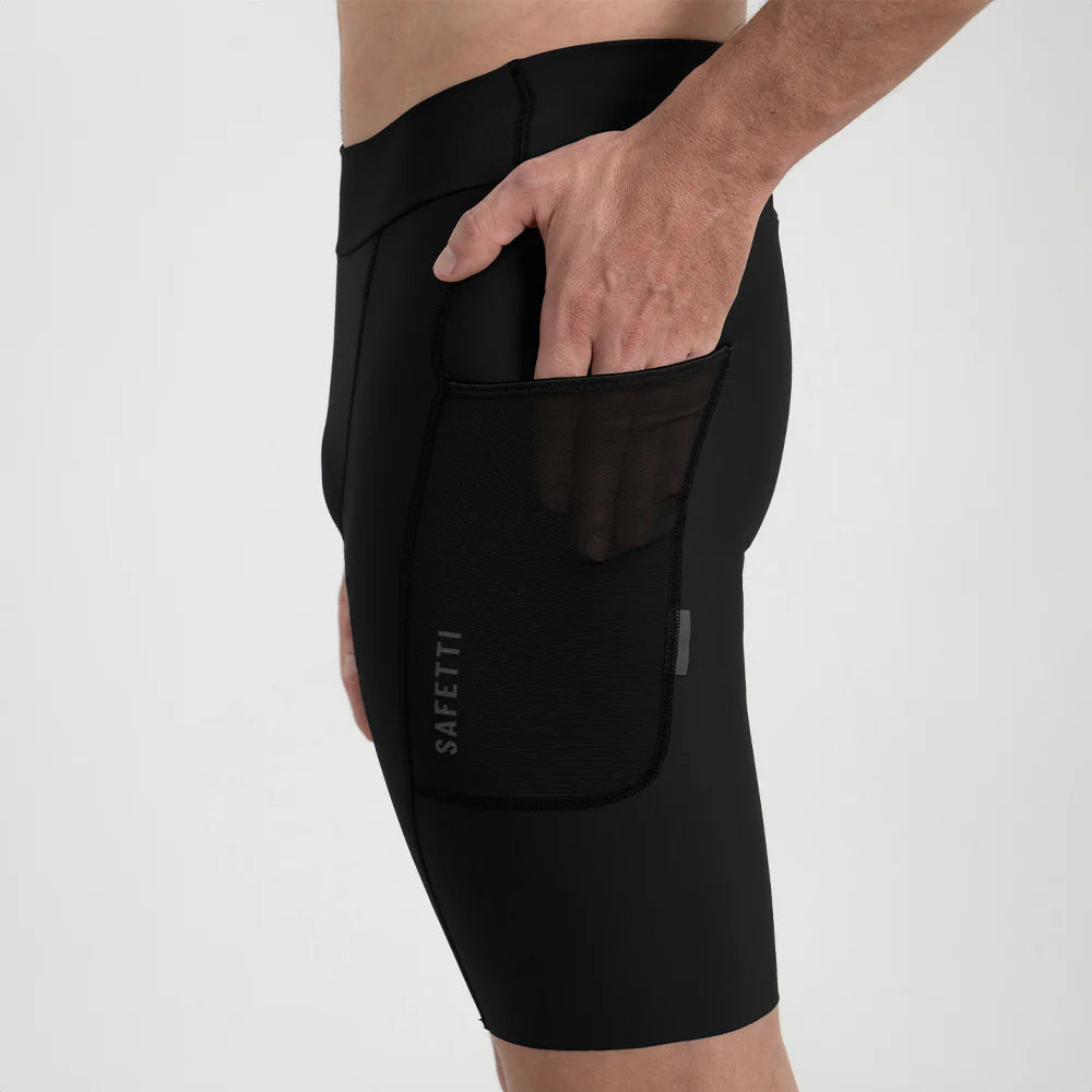 Bermuda de Corrida masc Safetti Titán Nero