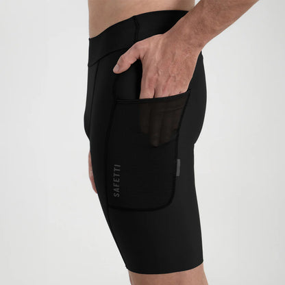 Bermuda de Corrida masc Safetti Titán Nero