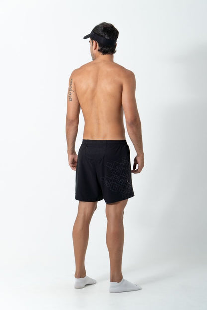 Short de Corrida masc Safetti Venturi Light Nero