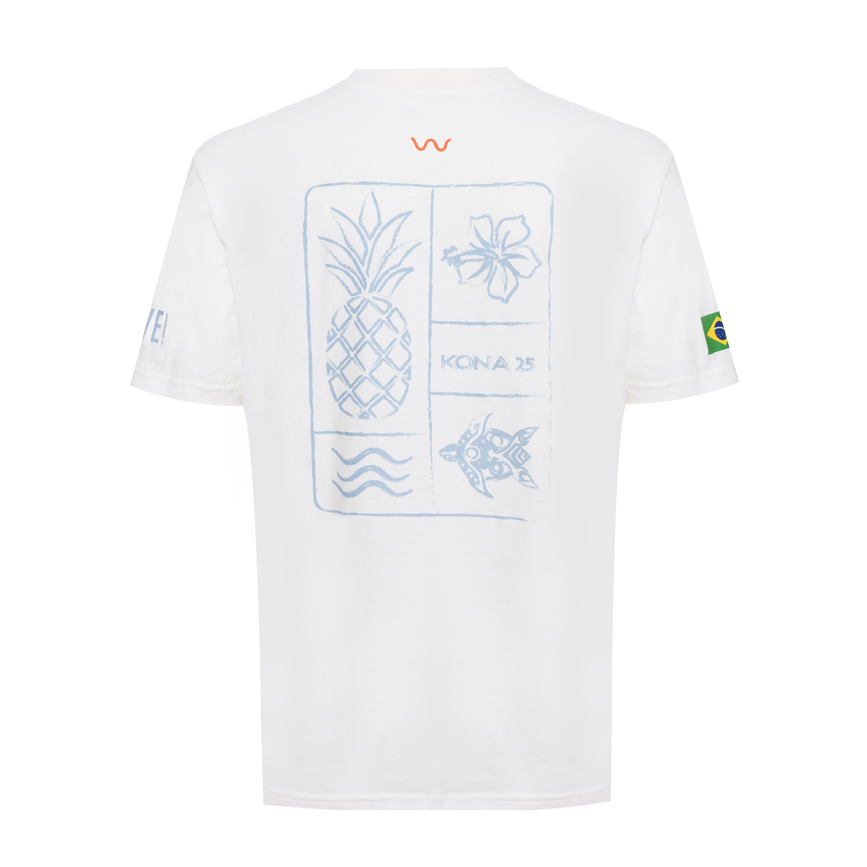 T-Shirt TriWayz Kona - branca