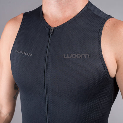 Macaquinho Tri Woom Carbon Black Storm Masculino