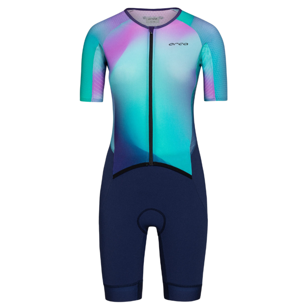 Athlex Aero Race Suit V2 Fem - Lilás / Azul