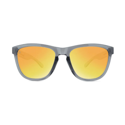 Óculos de Sol Knockaround Premiums Sport - Clear Grey / Sunset