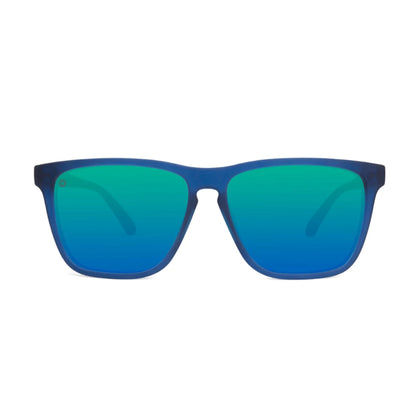 Óculos de Sol Knockaround Fast Lanes Sport - Rubberized Navy / Mint