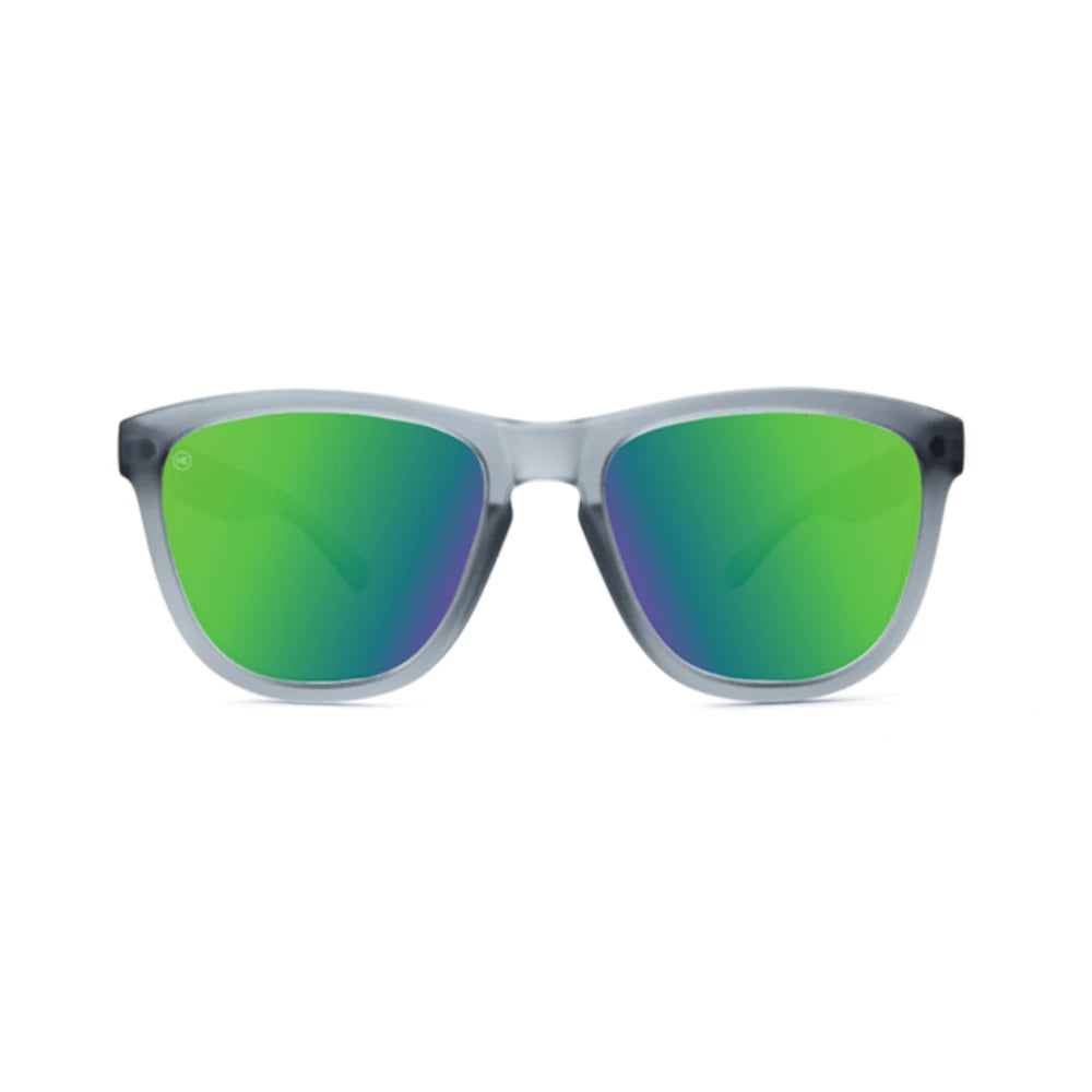 Óculos de Sol Knockaround Premiums - Frosted Grey / Green Moonshine