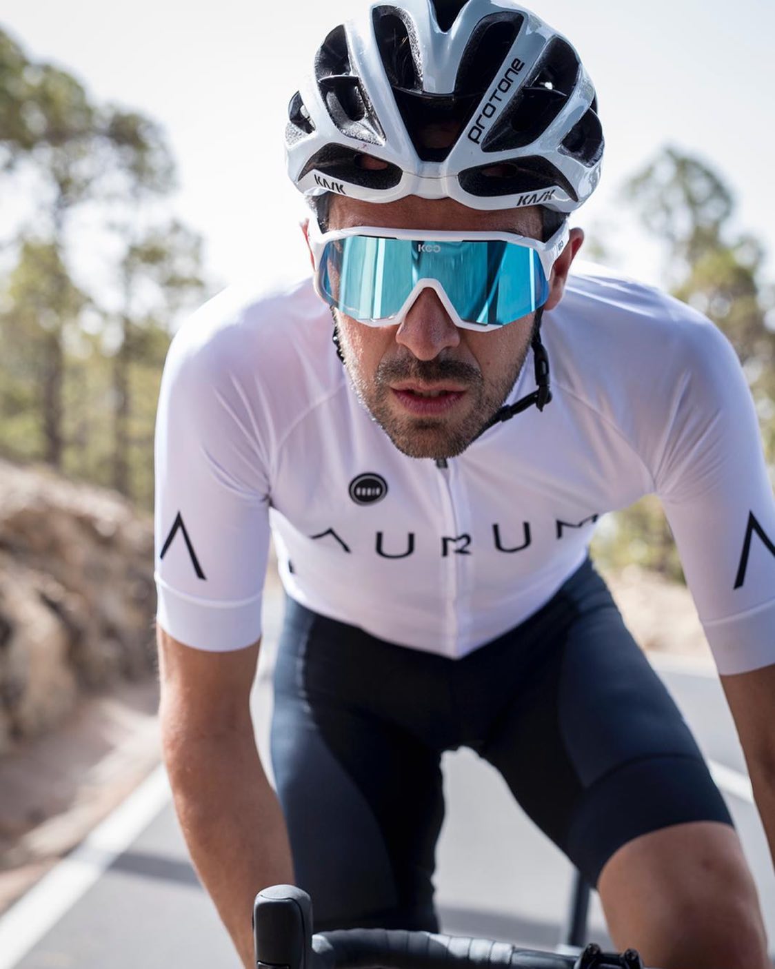 Óculos Koo Demos - White / Turquoise