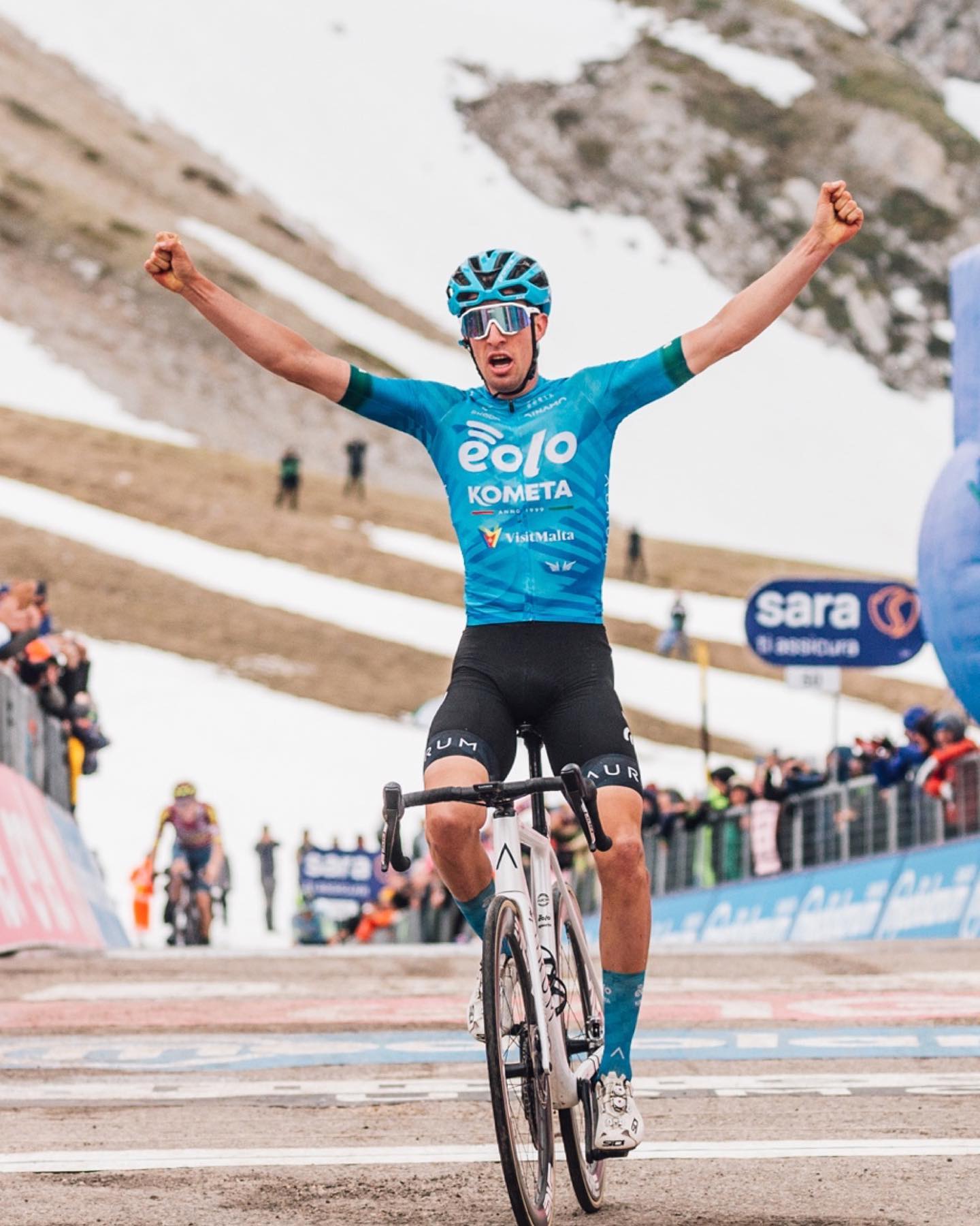 Óculos Koo Demos - White / Turquoise