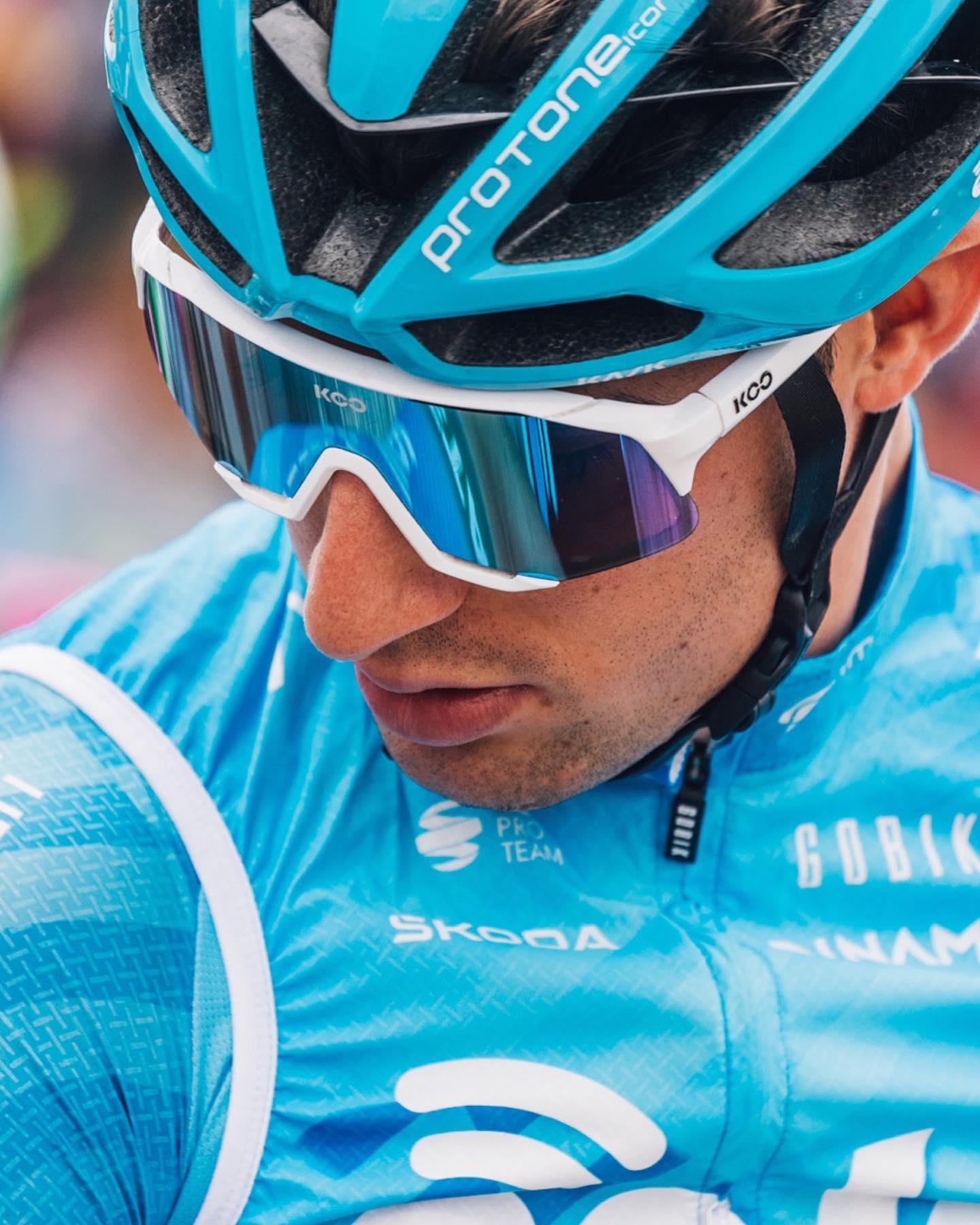 Óculos Koo Demos - White / Turquoise