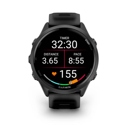 Relógio Garmin Forerunner 570 com Monitor Cardíaco de Pulso e GPS (47mm) - preto