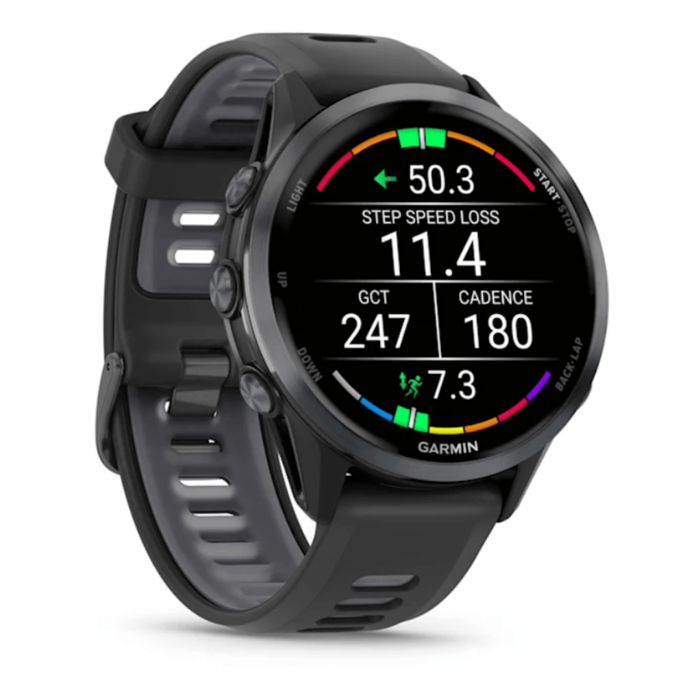 Relógio Garmin Forerunner 970 com Monitor Cardíaco de Pulso e GPS (47mm) - preto