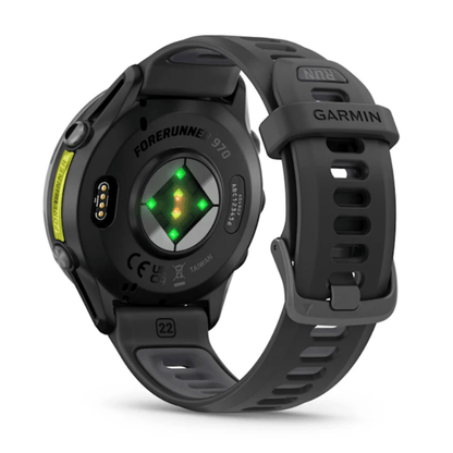 Relógio Garmin Forerunner 970 com Monitor Cardíaco de Pulso e GPS (47mm) - preto