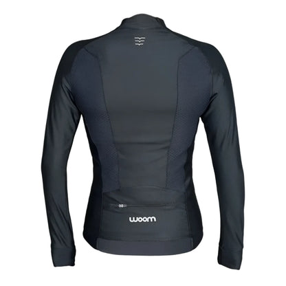 Jaqueta Woom Carbon Black Feminina