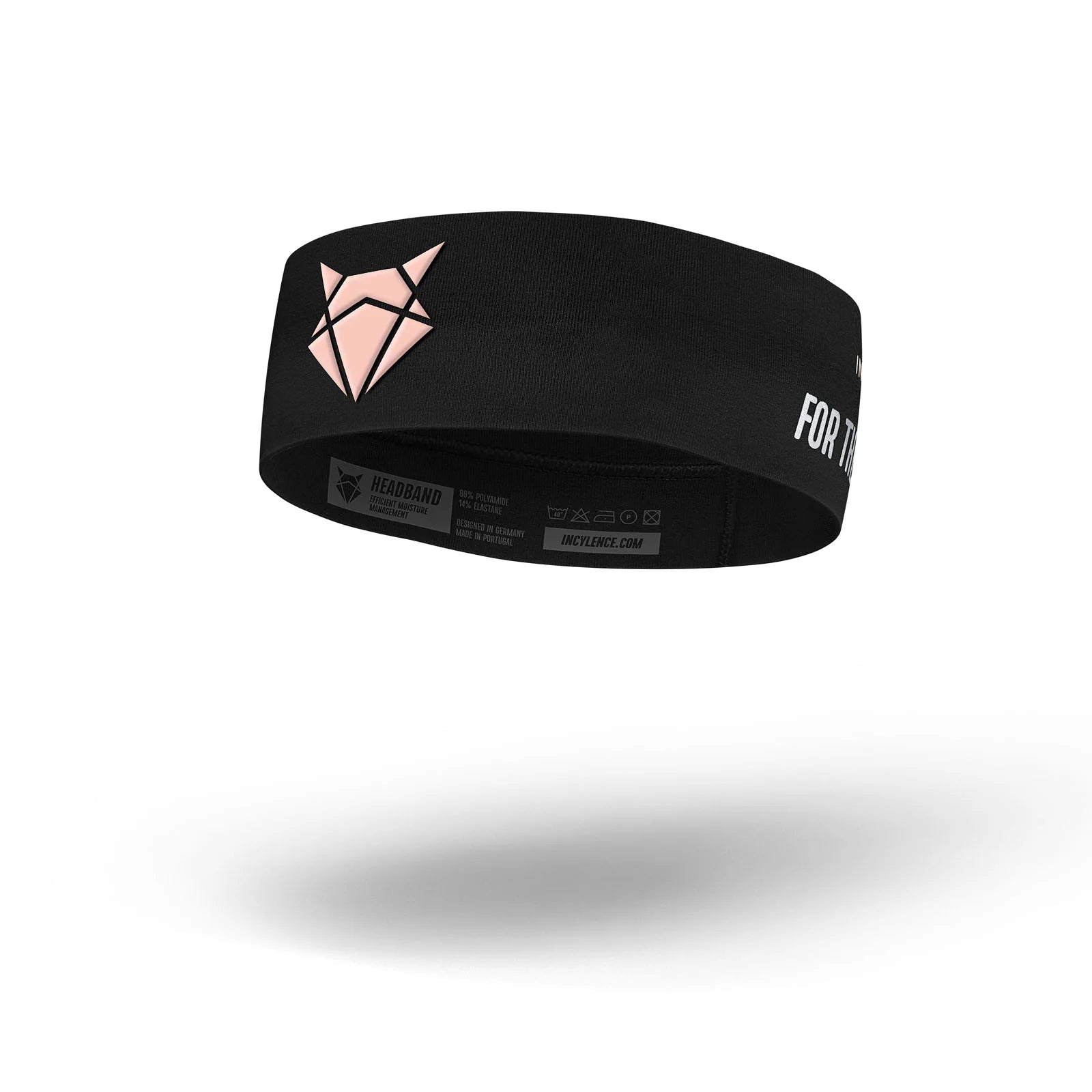 Incylence Headband V1 Fina - Black Light Pink