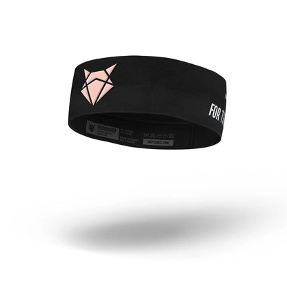 Incylence Headband V1 Fina - Black Light Pink