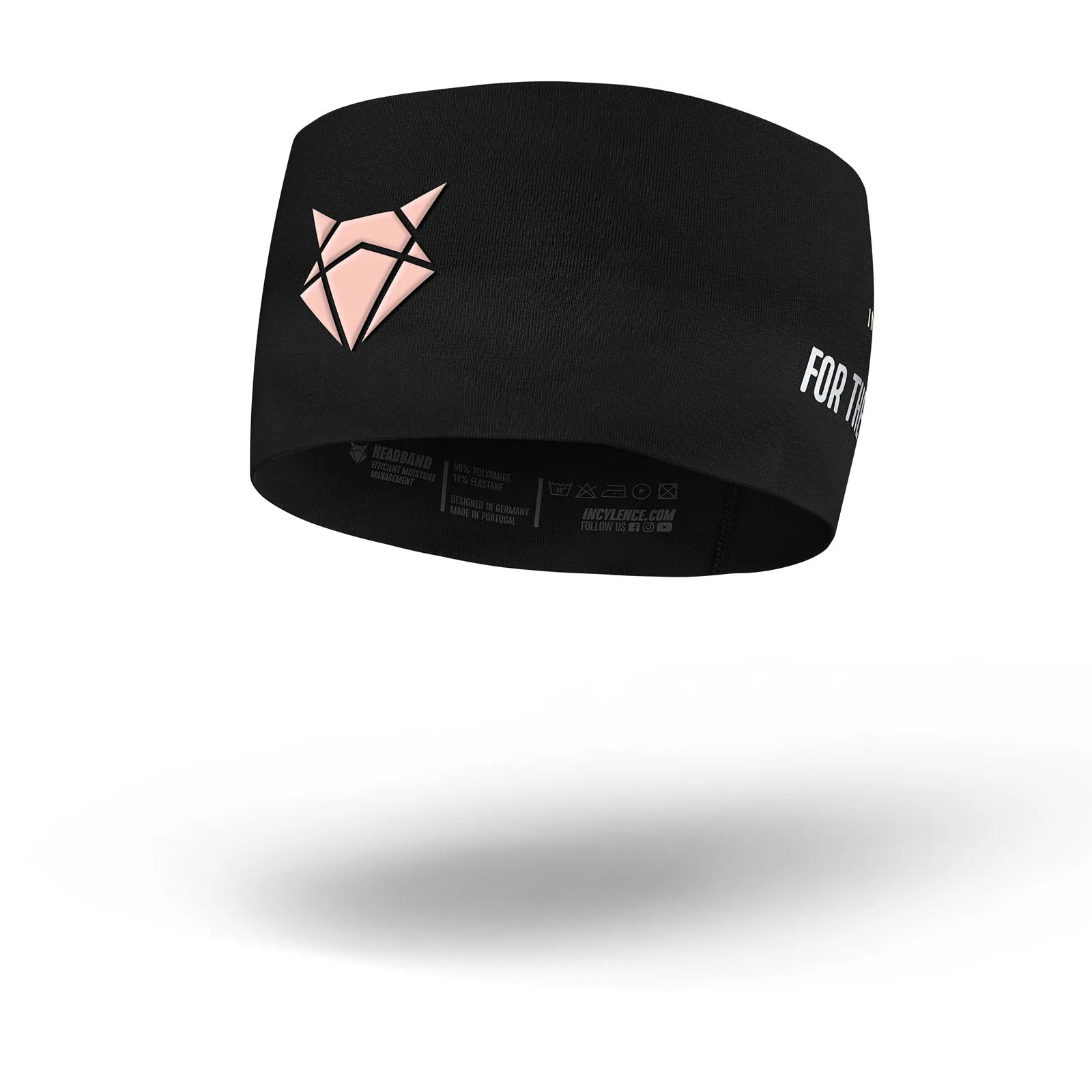Incylence Headband V1 Larga - Black Light Pink