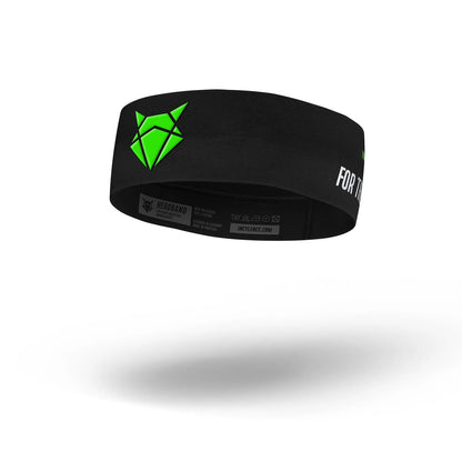 Incylence Headband V1 Fina - Black Neon Green