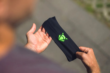 Incylence Headband V1 Fina - Black Neon Green