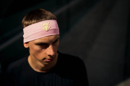 Incylence Headband V1 Fina - Light Pink Yellow