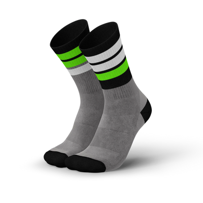Incylence Merino Strive Light Grey Neon Green