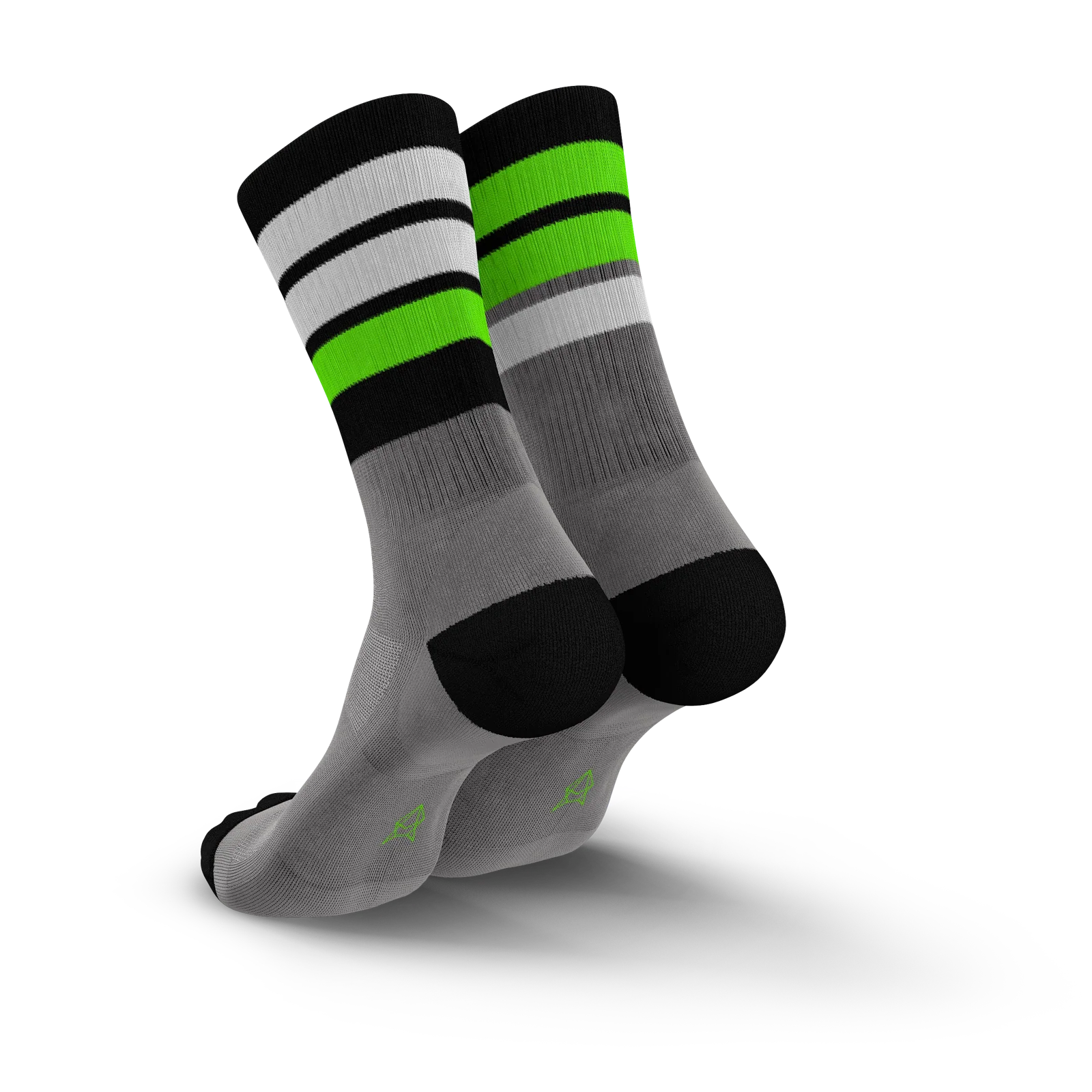 Incylence Merino Strive Light Grey Neon Green