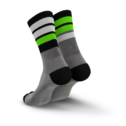 Incylence Merino Strive Light Grey Neon Green